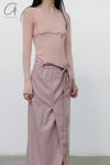 BASERANGE wrap skirt SKVE-WS-WI23 (SKVE)
